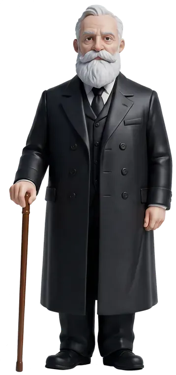 Ghazaros Aghayan superLegend figure, with his cane