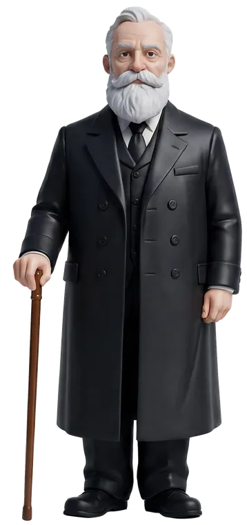 Ghazaros Aghayan superLegend figure, with his cane